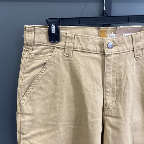 Carhartt Relaxed Fit Rugged Flex Rigby Khaki Dungaree 32x32. NWT! - Picture 2 of 9